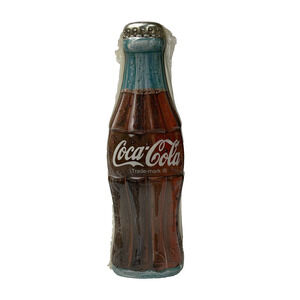 Scotts Coca Cola Vintage Tin Shaped Like A Coke Bottle W/ Flavored Candy Inside